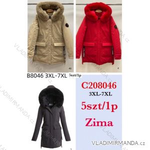 Damen-Winterjacke in Übergröße (3XL-7XL) POLISH FASHION PMWC23C208046