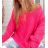 Langarm-Strickpullover für Damen (XL/2XL ONE SIZE) ITALIAN FASHION IMD23720