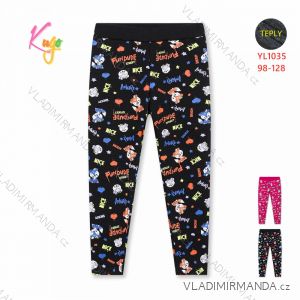 Leggings warm lang Kinder Mädchen (98-128) KUGO FL6707