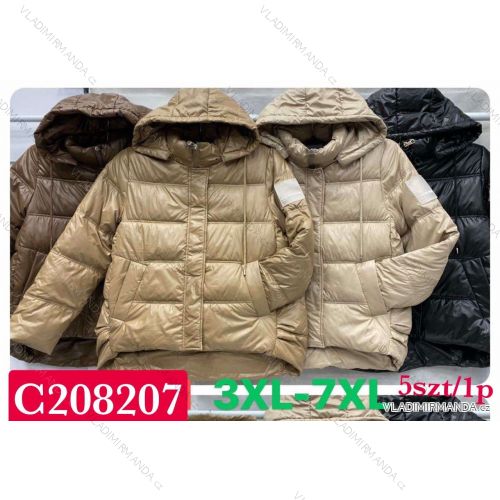 Damen-Winterjacke in Übergröße (3XL-7XL) POLISH FASHION PMWC23C208207B