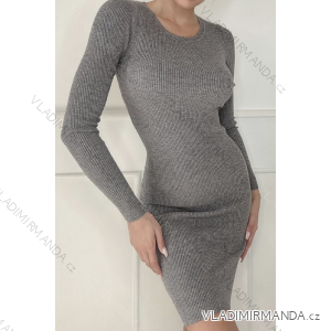 Langarmkleid für Damen (S/M EINHEITSGRÖSSE) ITALIAN FASHION IMPBB232L24157