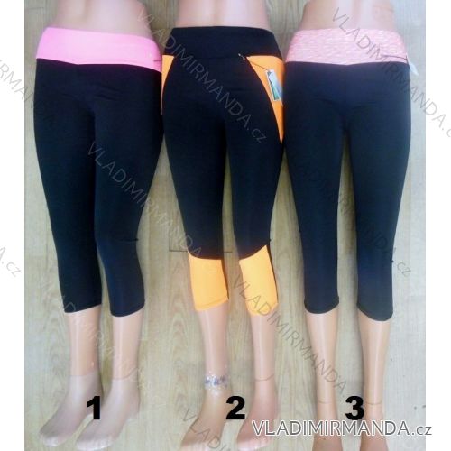 Leggings kurz 3/4 Damen (m-3xl) RUYIZ VA970
