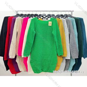 Damen-Strickpullover mit langen Ärmeln (L/XL/2XL Einheitsgröße) ITALIAN FASHION IM423588