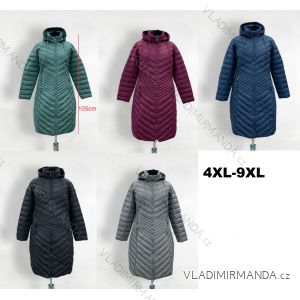 Kabát parka podzimní s kapucé nadrozměr (2XL-7XL) ELLEN ROS ELR239324