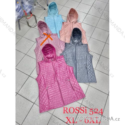 Kabát parka podzimní s kapucé nadrozměr (2XL-7XL) ELLEN ROS ELR239324