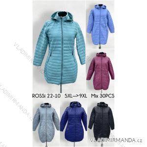 Kabát parka podzimní s kapucé nadrozměr (2XL-7XL) ELLEN ROS ELR239324