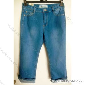 Hosen 3/4 Damenjeans (38-48) SMILING JEANS W285
