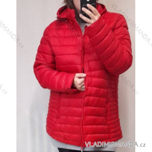 Jacke mit Fell Winter Frauen (S-XL) ATURE MA819RQW-5222 rot 2XL