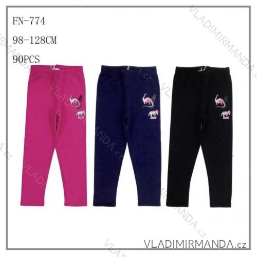 Warme lange Leggings für Mädchen (98-128) SEASON SEZ23FN-774