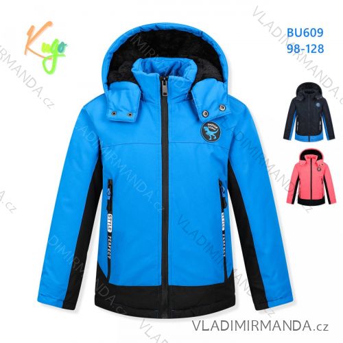 Kinder Winterjacke für Jungen (98-128) KUGO FB0296