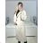 Damen-Button-Down-Hemdjacke mit Knöpfen (S / M ONE SIZE) ITALIAN FASHION IMWD217059