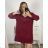 Kleid Oversize Kurzarm Damen (4XL/5XL ONE SIZE) ITALSKÁ MÓDA IM422FLUFF