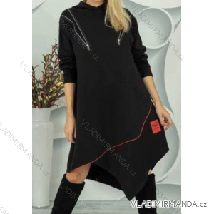 Damen-Kleid mit langen Ärmeln und Anhänger (Einheitsgröße S/M) ITALIAN FASHION IMPLI2371653