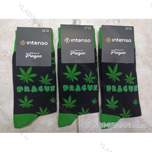 Happy Prague Herrensocken (38-40,41-43,44-46) POLISH FASHION DPP23009