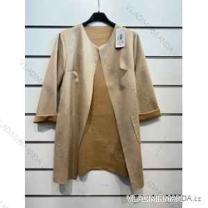 Damen-Strickjacke mit langen Ärmeln (S/M EINHEITSGRÖSSE) ITALIAN FASHION IMPSH232086