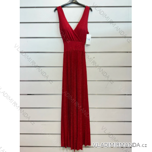 Trägerloses langes Partykleid für Damen (Einheitsgröße S/M) ITALIAN FASHION IMPSH2360055