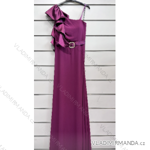 Trägerloses langes Partykleid für Damen (Einheitsgröße S/M) ITALIAN FASHION IMPSH2360055