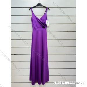 Trägerloses langes Partykleid für Damen (Einheitsgröße S/M) ITALIAN FASHION IMPSH2360055