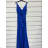 Trägerloses langes Partykleid für Damen (Einheitsgröße S/M) ITALIAN FASHION IMPSH2360055 weiß S / M