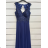 Trägerloses langes Partykleid für Damen (Einheitsgröße S/M) ITALIAN FASHION IMPSH2360055 růžová starorůžová S / M