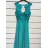 Trägerloses langes Partykleid für Damen (Einheitsgröße S/M) ITALIAN FASHION IMPSH2360055 růžová starorůžová S / M