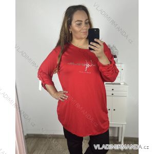 Langarm-Tunika für Damen in Übergröße (3XL/4XL/5XL Einheitsgröße) ITALIAN FASHION IM423550