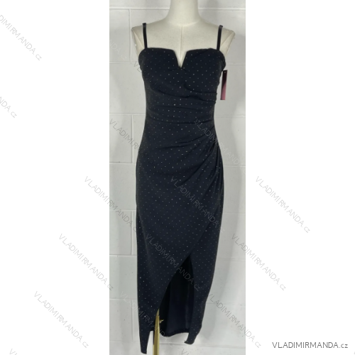 Langes, elegantes, trägerloses Sommerkleid für Damen (Einheitsgröße S/M) ITALIAN FASHION IMPBB23B23687