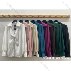 Langärmelige Tunika/Bluse für Damen (S/M Einheitsgröße) ITALIAN FASHION IMPDY23YAGE9773