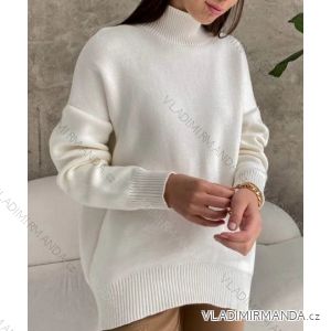 Übergroßer Rollkragen-Langarmpullover für Damen (S/M EINHEITSGRÖSSE) FRENCH FASHION FMWT23DT55559