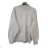 Übergroßer Rollkragen-Langarmpullover für Damen (S/M EINHEITSGRÖSSE) FRENCH FASHION FMWT23DT55559 béžová M / L