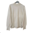 Übergroßer Rollkragen-Langarmpullover für Damen (S/M EINHEITSGRÖSSE) FRENCH FASHION FMWT23DT55559 béžová M / L