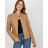 Damen-Lederjacke mit langen Ärmeln (Einheitsgröße S/M) ITALIAN FASHION IMPDY231SSH8223