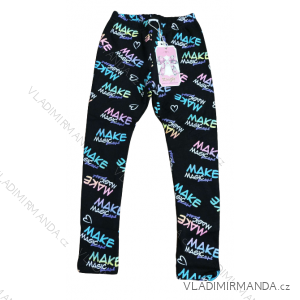 Leggings warme lange Kinder Mädchen Mädchen (116-146) KUGO JK9563