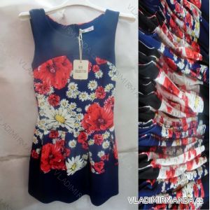 Kleid Damen Sommer (S-XL) MADE IN ITALY 7357MII
