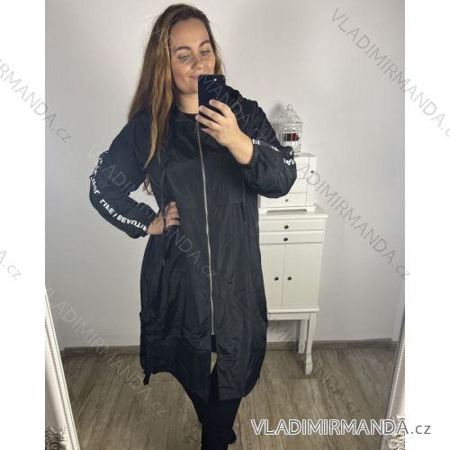 Damen-Kapuzenjacke in großen Größen (XL/2XL ONE SIZE) ITALIAN FASHION IM422684 XL/2XL schwarz