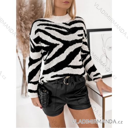 Langarm-Rollkragenpullover für Damen (S/M EINHEITSGRÖSSE) ITALIAN FASHION IMWAK23CL22200