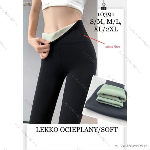 Lange Damen-Leggings aus Baumwolle (S/M-2XL/3XL) MIEGO MIE232283