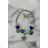 SL433-62 kornblumenblaues Armband