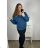 Pullover Oversize Langarm Damen Oversized (XL / 2XL ONE SIZE) ITALIAN MODA IM721350