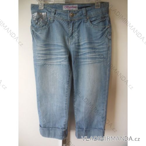 Jeans Hose 3/4 Short Damen (26-33) BENHAO BH9-220-50
