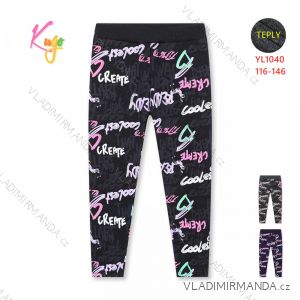 Leggings warmes langes tik fließen jugendliches Mädchen der Kinder (116-146) KUGO WK9368