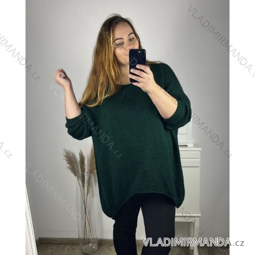 Pullover Oversize Langarm Damen Oversized (XL / 2XL ONE SIZE) ITALIAN MODA IM721350