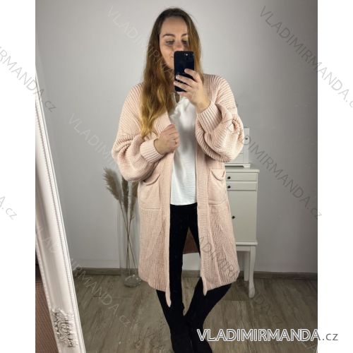 Damen-Kapuzenjacke in großen Größen (XL/2XL ONE SIZE) ITALIAN FASHION IM422684