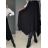 Elegantes Langarmkleid für Damen (S / M ONE SIZE) ITALIENISCHE MODE IMWP21u3727