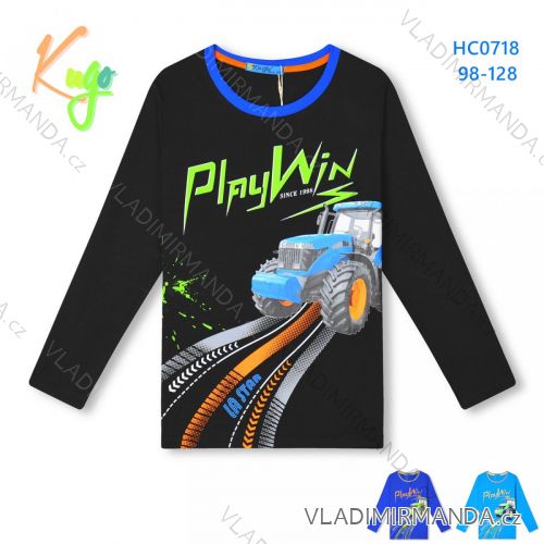 T-Shirt mit langen Ärmeln Kinder Mädchen Mädchen (98-128) KUGO HL9309