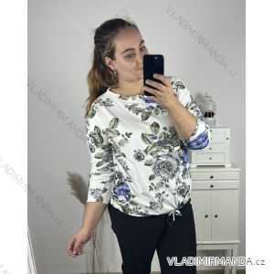 Langarm-Tunika für Damen in Übergröße (3XL/4XL/5XL Einheitsgröße) ITALIAN FASHION IM423CALIFORNIA