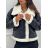 Damen-Lammleder-Langarmjacke (Einheitsgröße S/M) ITALIAN FASHION IMM23M1290