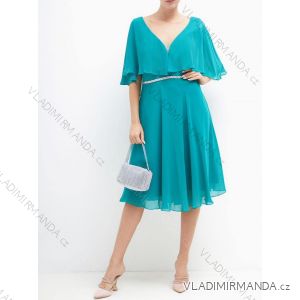 Langes, langärmliges Partykleid für Damen (Einheitsgröße S/M) ITALIAN FASHION IMM23056