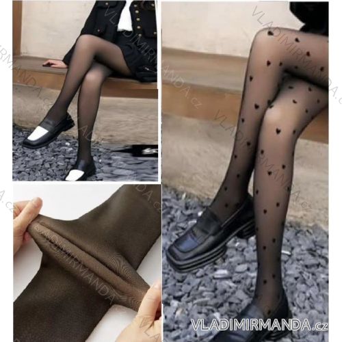 Lange gestreifte Leggings für Damen (Einheitsgröße S/M) ITALIAN FASHION IMM23M82310