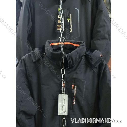 Bunda zimní  na zip pánská (4XL-7XL) TA FASHION TAF23TA-005NA-BIG